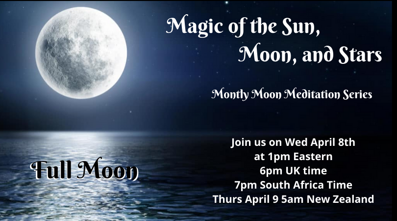 To hear the guided meditation unlocking the power of working with the Full Moon Join us here