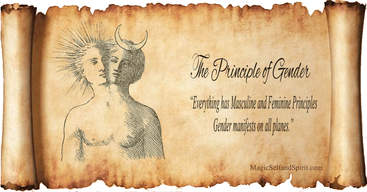 The seventh of the seven hermetic principles: the principle of gender